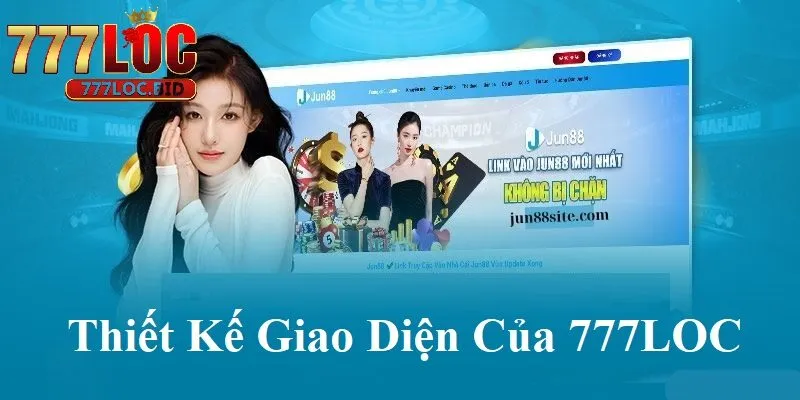 Thiết kế giao diện của 777loc